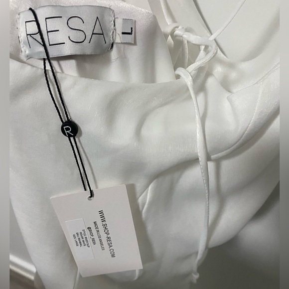 RESA White slip dress - new with tags, bridal - Picture 4 of 6